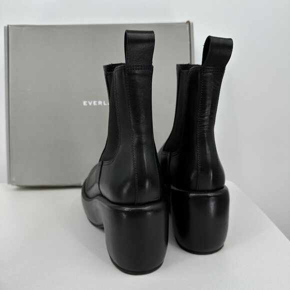 Everlane The Puffa Boot in Black size 7 Chelsea Ankle 3.25" Chunky Platform po - Picture 5 of 12
